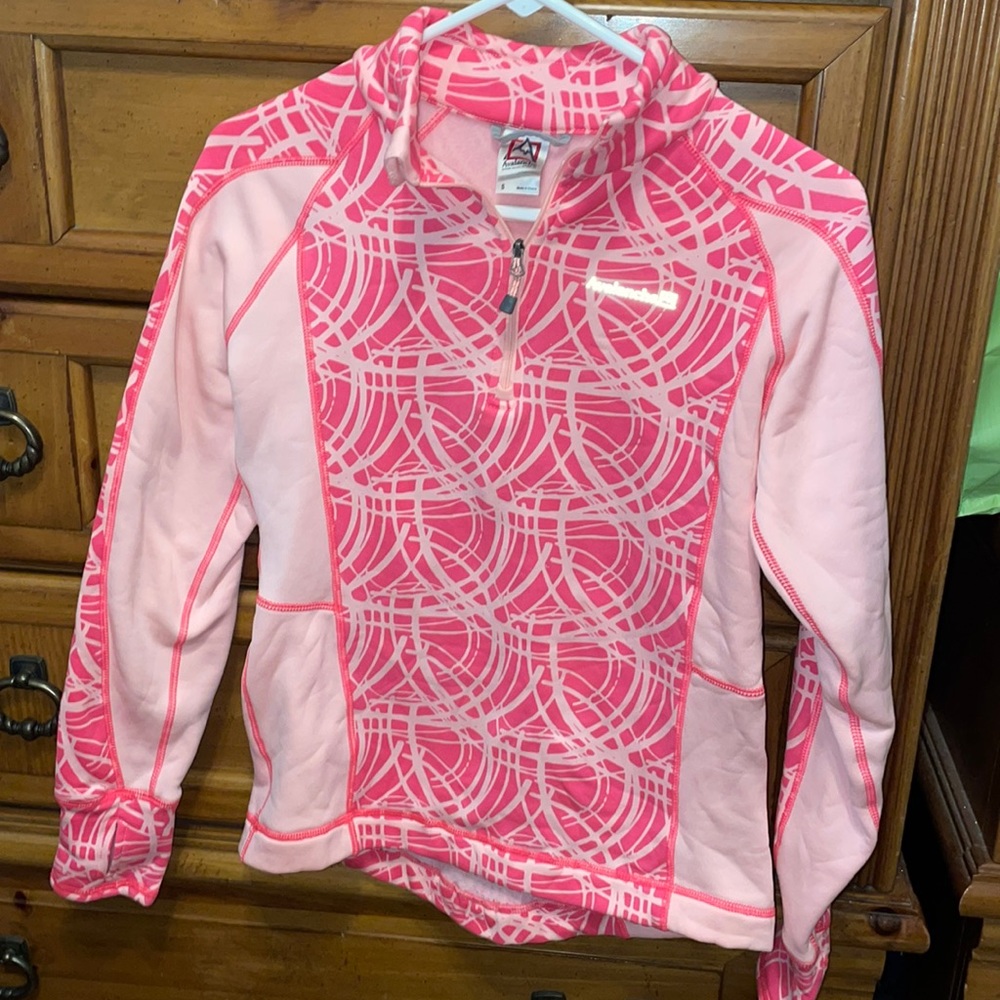 Pink avalanche quarter zip